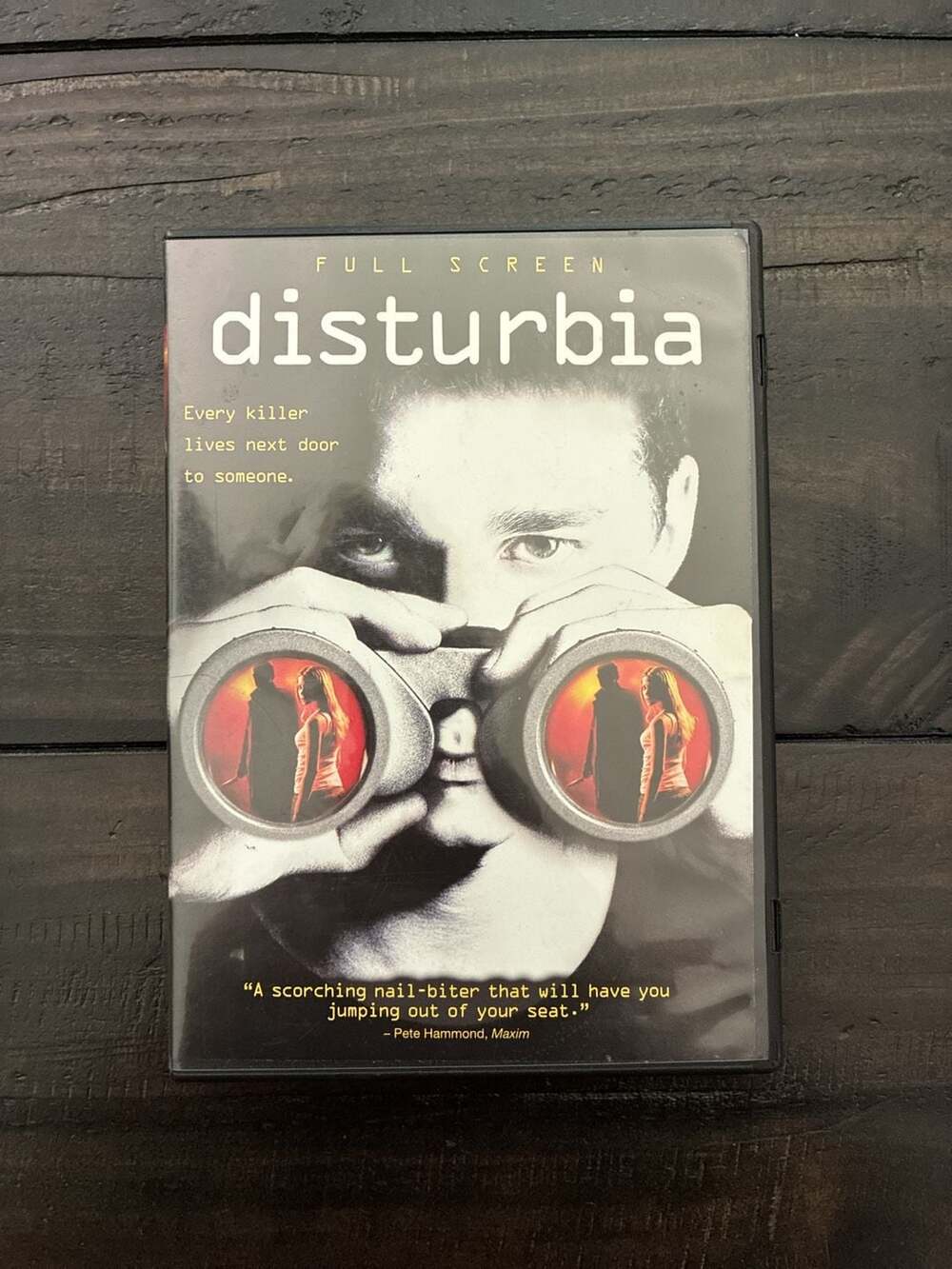 Disturbia (DVD, 2007, Full Screen Edition) Shia LaBeouf